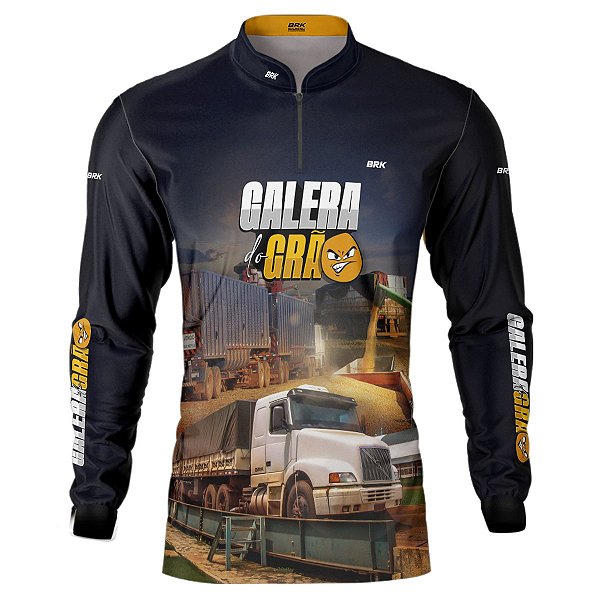 Camisa Agro Brk Colheita com UV50 +