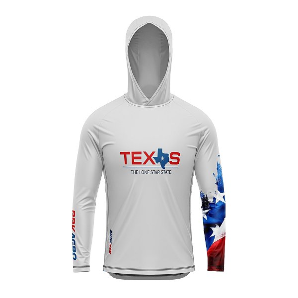 Camisa com Capuz Agro BRK Clean Texas com UV50 +