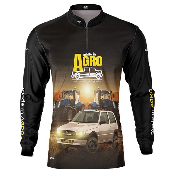 Camisa Agro Brk Made in Agro Uno com UV50 +