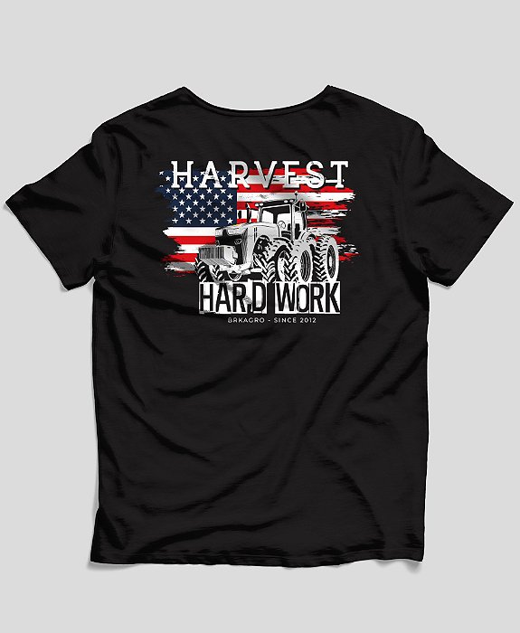 Camiseta Agro Brk Harvest Algodão Egípcio