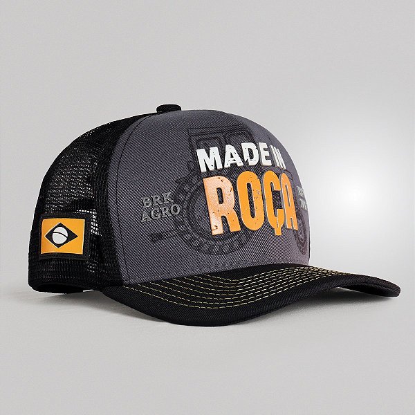 Boné Agro Brk Trucker Made In Roça