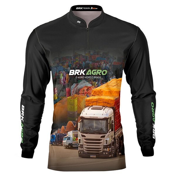 Camisa Agro Brk Ceasa Caminhão com UV50+