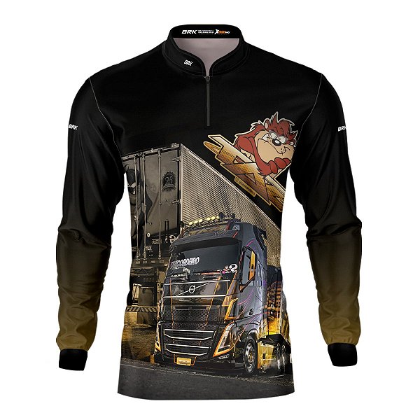 Camisa Agro Brk Caminhão Taz Cordeiro com Proteção UV50+