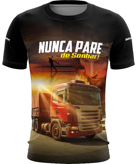 Camiseta Agro Brk Nunca Pare de Sonhar com UV50 +