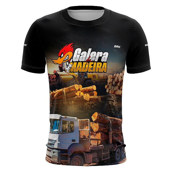 Camiseta Agro Brk Madereiro com UV50 +