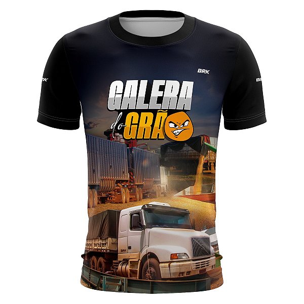 Camiseta Agro Brk Colheita com UV50 +