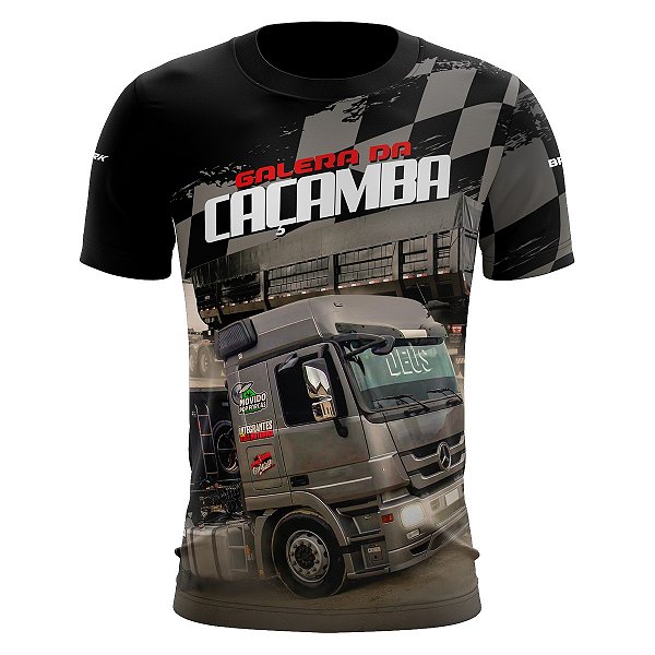 Camiseta Agro Brk Galera da Caçamba com Proteção UV50+