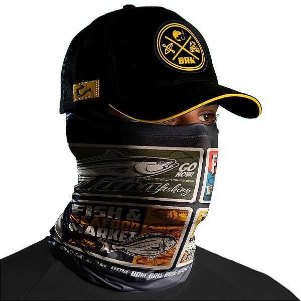 Bandana Tubeneck BRK Fishing Tuna com UV50+