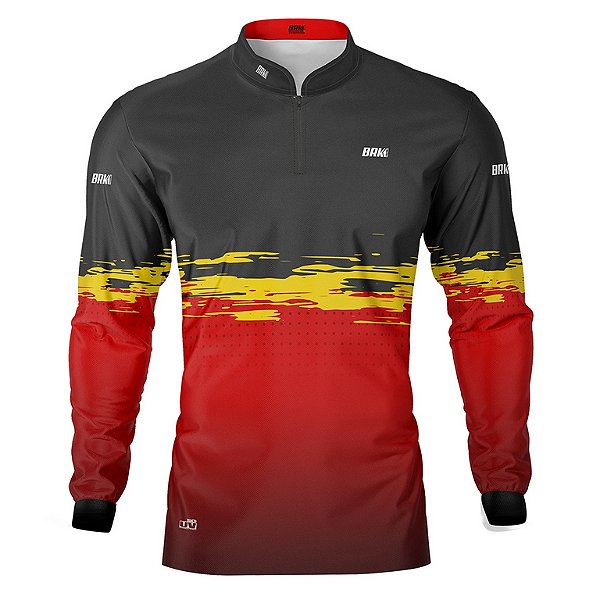 Camisa de Pesca BRK RedLine com UV50 +