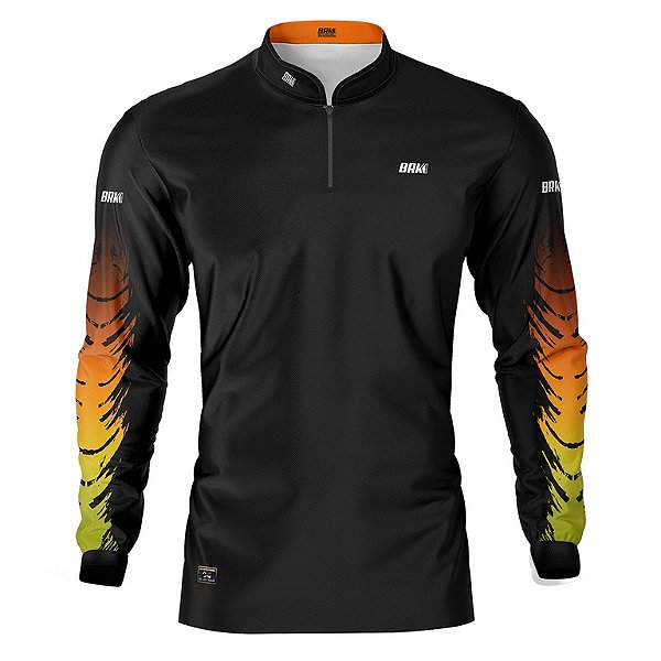 Camisa de Pesca BRK Degradê Tucunaré Açu com UV50 +