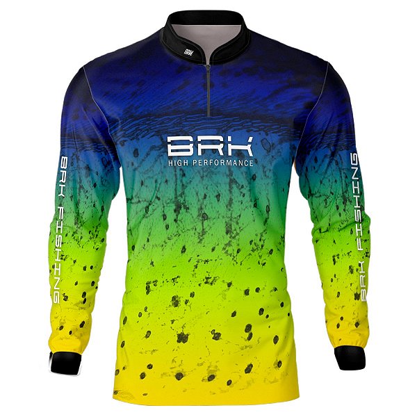 Camisa de Pesca BRK Mahi Mahi com UV50 +