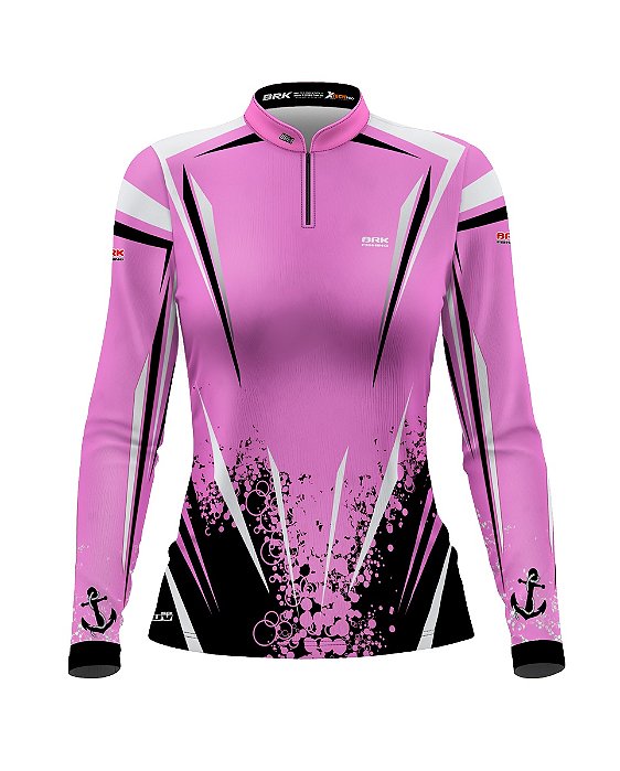 Camisa de Pesca BRK Feminina Anchor com UV50 +