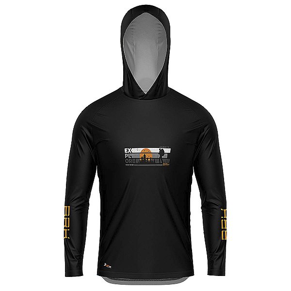 Camisa de Pesca com Capuz BRK Explore Camping com UV50 +