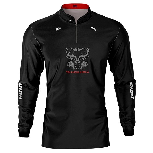 Camisa de Pesca BRK Fishing and Huting Com UV50+