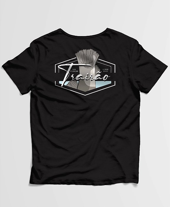 Camiseta Casual BRK Cauda Trairão em Algodão Egípcio