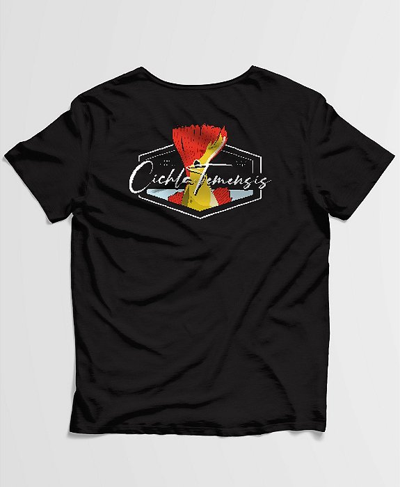 Camiseta BRK 'Cauda Tucunaré Açu' Algodão Egípcio