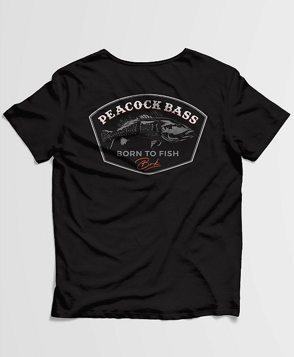 Camiseta de Pesca Brk Tucunaré Algodão Egípcio