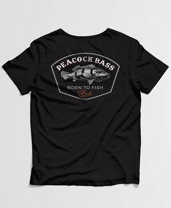 Camiseta de Pesca Brk Tucunaré 2 Algodão Egípcio