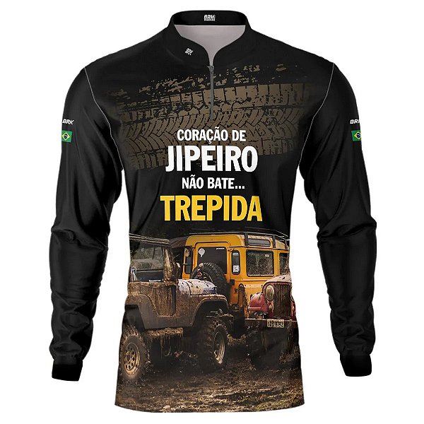 Camisa Off Road 4x4 Brk Jipeiro com Uv50