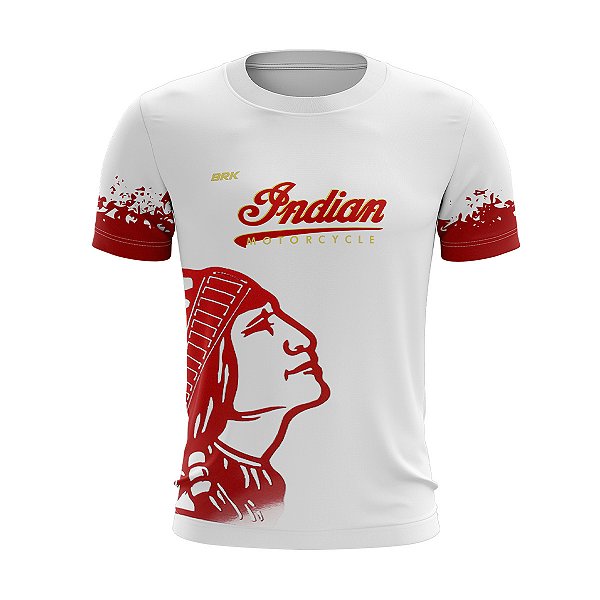 Camiseta de Motociclismo Brk Indian 5 com Uv50