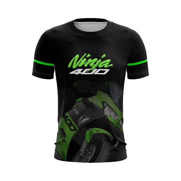 Camiseta de Motociclismo Brk Ninja 400 com Uv 50