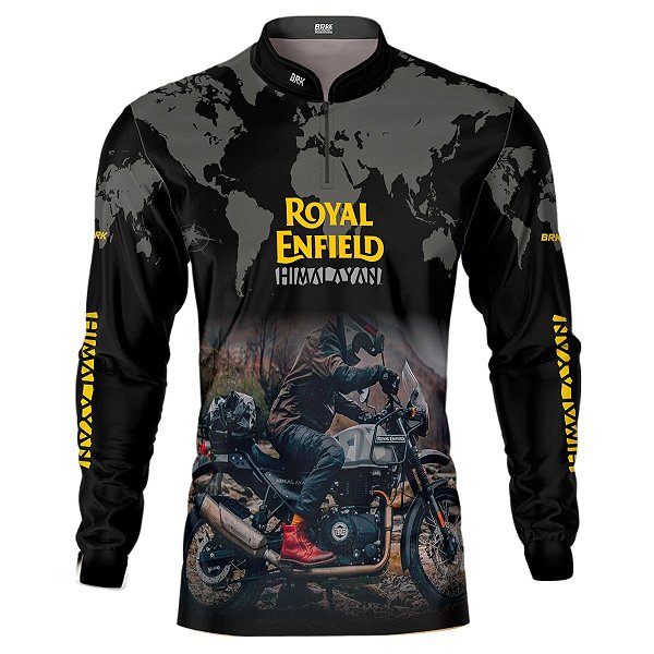 Camisa Motociclista Brk Moto Himalayan com Uv50