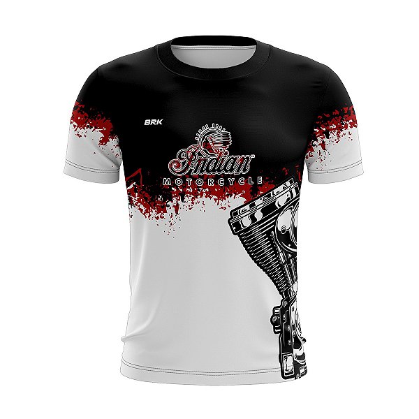 Camiseta de Motociclismo Brk Indian 4 com Uv50