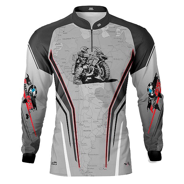 Camisa Motociclista Brk Moto F800 GS com Uv50