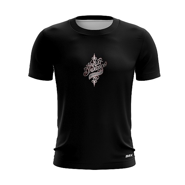 Camiseta de Motociclismo Brk Motociclo Skull com Uv50