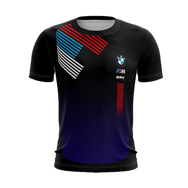 Camiseta Casual Brk Motociclismo BMW Modern Lines