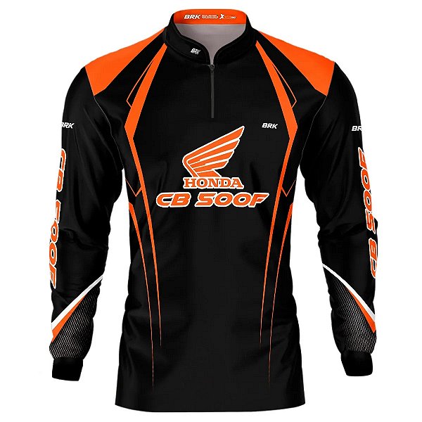 Camisa Motociclista Brk Moto CB 500F com Uv50