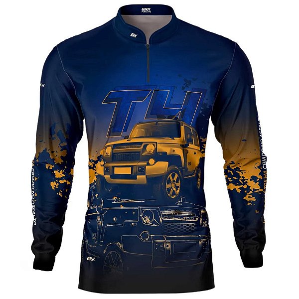 Camisa de Expedição BRK Jipe T4 Off Road com Proteção Solar UV 50+