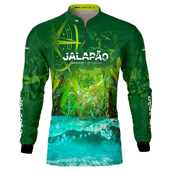 Camisa Motociclismo BRK Jalapão Clara Com UV50+