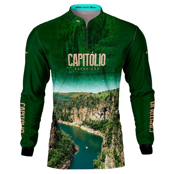 Camisa Motociclismo BRK Expedição Capitólio Com UV50+