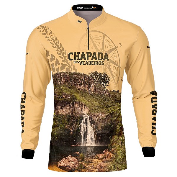 Camisa Motociclismo BRK Chapada dos Veadeiros Com UV50+