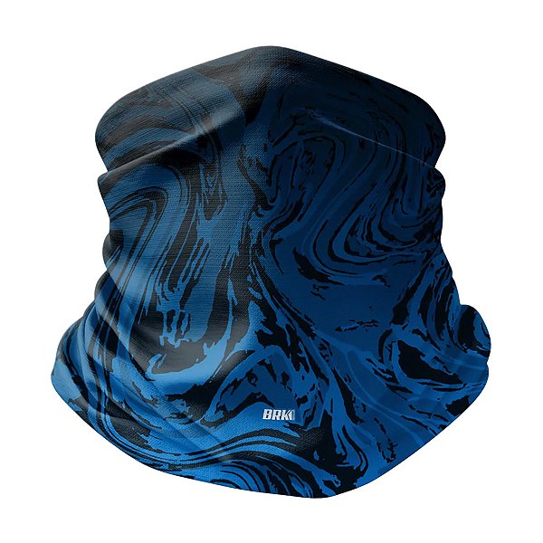 Bandana Tubeneck Black Blue BRK com Proteção UV50+