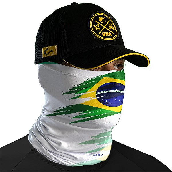 Tubeneck BRK Branca Brasil com UV50 +