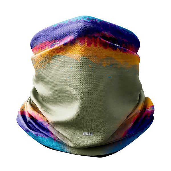 Bandana Balaclava Tubeneck Brk Abstrato Color Azul com Proteção Solar UV50+