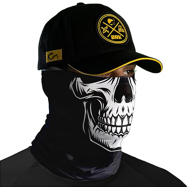Bandana Balaclava Tubeneck Brk Caveira com UV50+