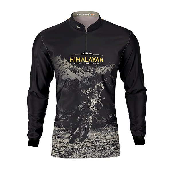 Camisa Brk Motors Expedição Himalayan com Proteção Solar UV50+