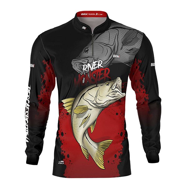 Camisa de Pesca Brk Robalo Monster com Proteção UV50+