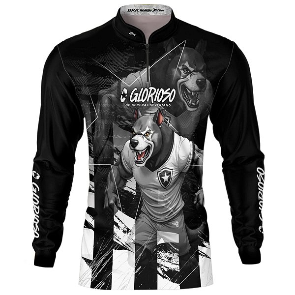 Camisa Futebol Brk Glorioso Mascote com Proteção Solar UV50+
