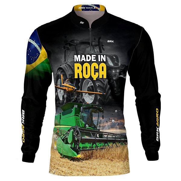 Camisa Agro Brk Made In Roça com Proteção Solar UV50+