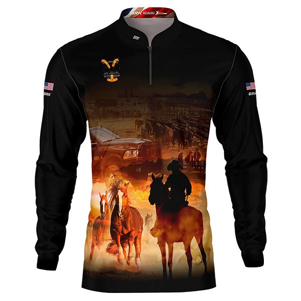 Camisa Agro Brk Dodge Ram Yellowstone com Proteção UV50+
