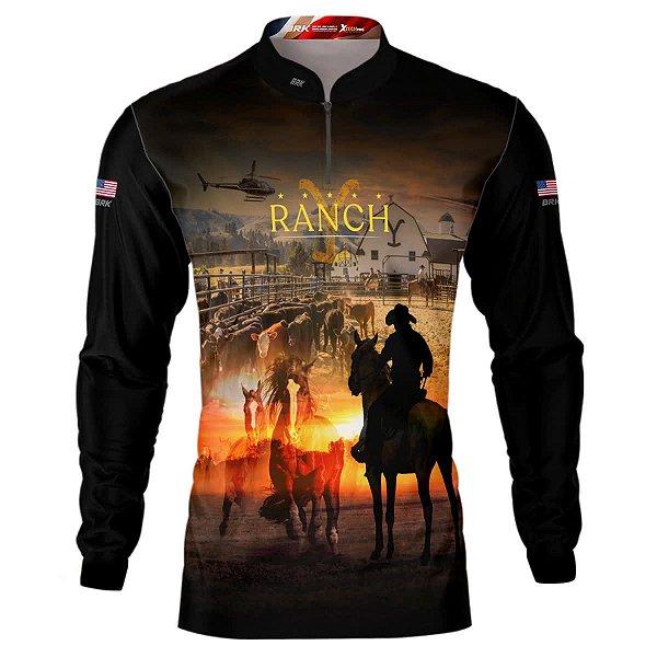 Camisa Agro Brk Ranch Yellowstone com Proteção UV50+