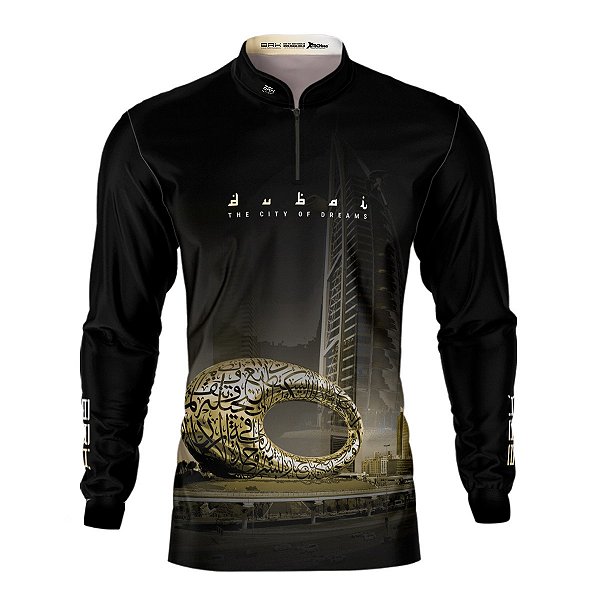 Camisa Motociclismo Brk Expedição Dubai com Proteção UV50+