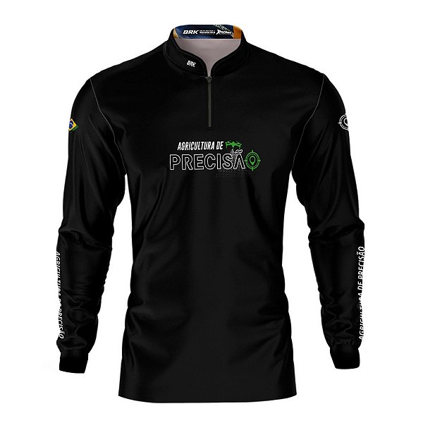 Camisa Agro Brk Agricultura de Precisão com Proteção Solar UV50+