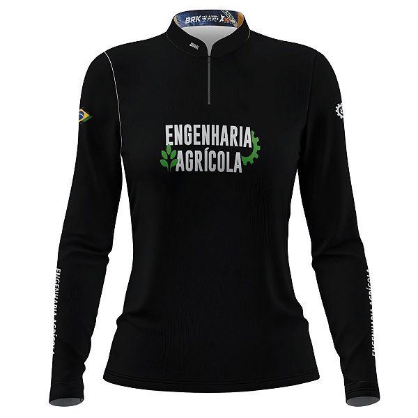 Camisa Feminina Agro Brk Engenharia Agrícola com Proteção Solar UV50+
