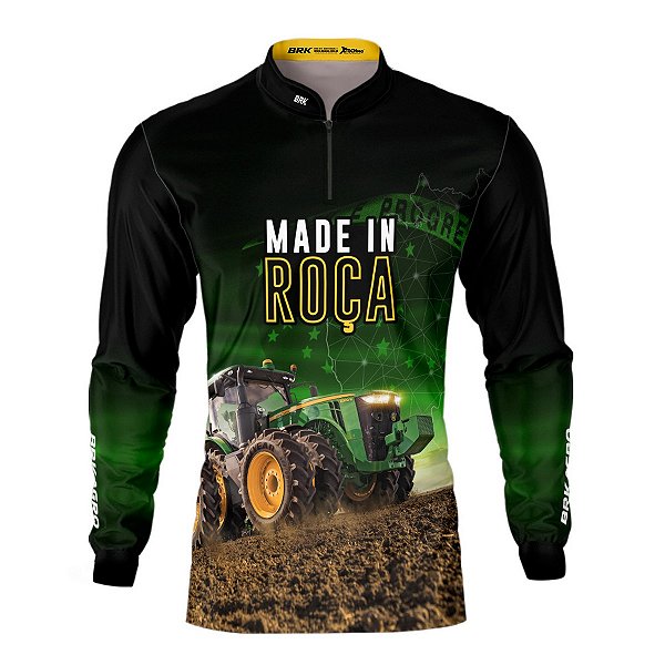 Camisa Agro Brk Made in Roça com Proteção Solar UV50+