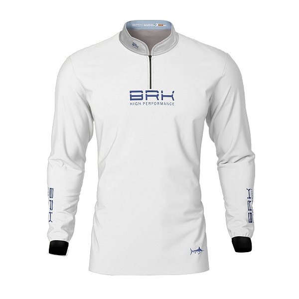 Camisa de Pesca Brk Marlim e Mapa Náutico com Proteção Solar UV50+